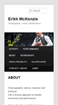 Mobile Screenshot of erikkmckenzie.com